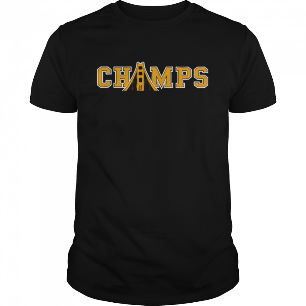 Golden State Warriors Champs Bridge shirt