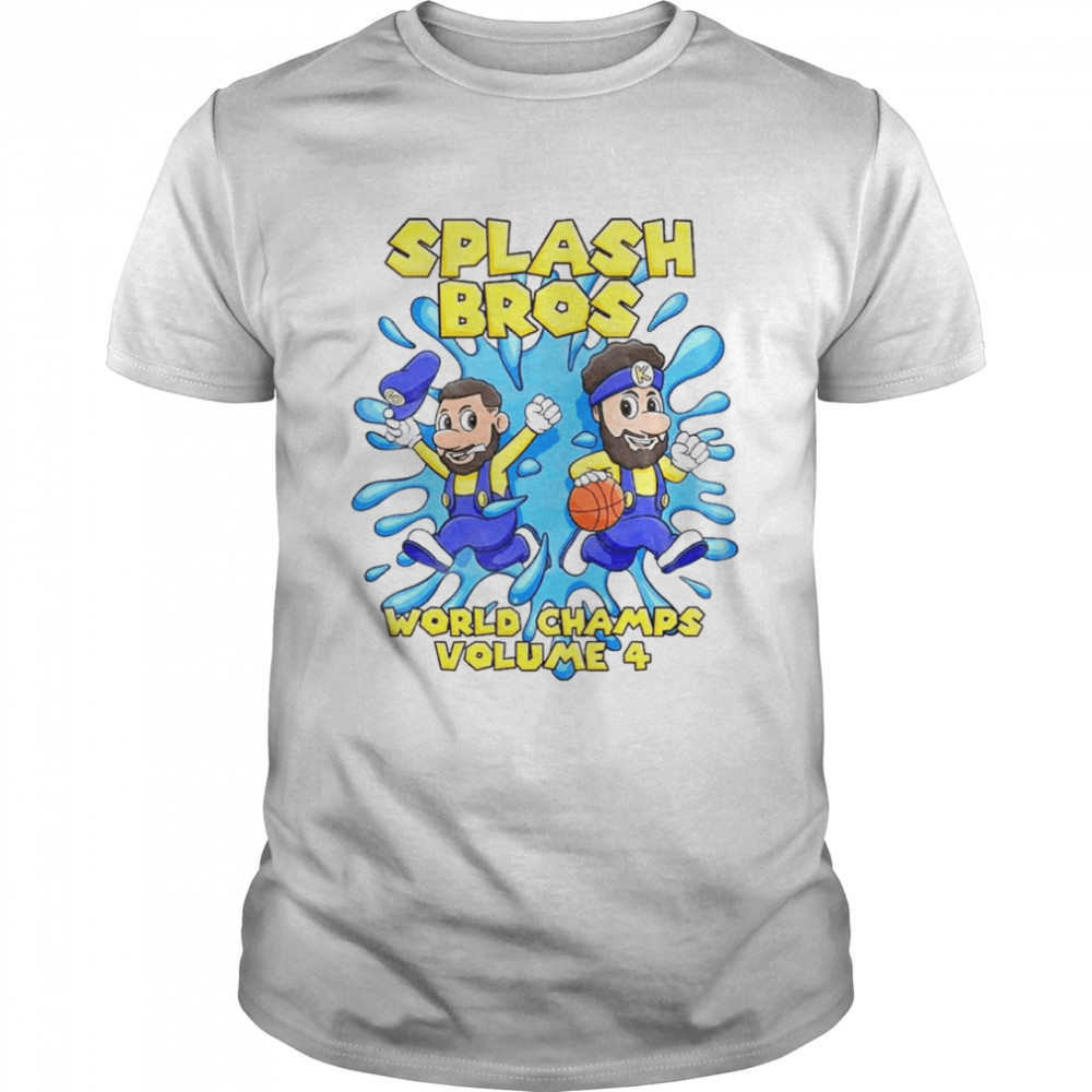 Golden State Warriors Splash Bros World Champs Volume 4 Shirt