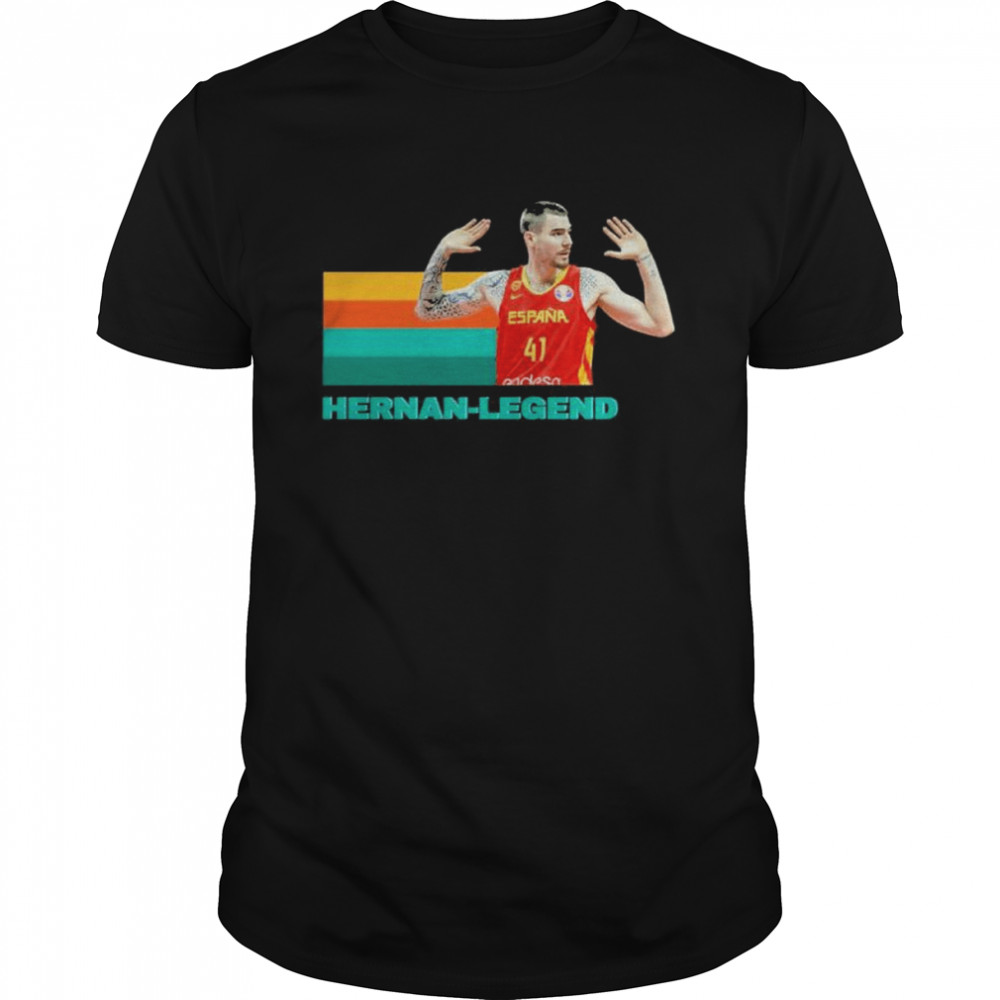 Hernanlegend Juancho Hernangómez Bo Cruz Hustle Movie T-Shirt