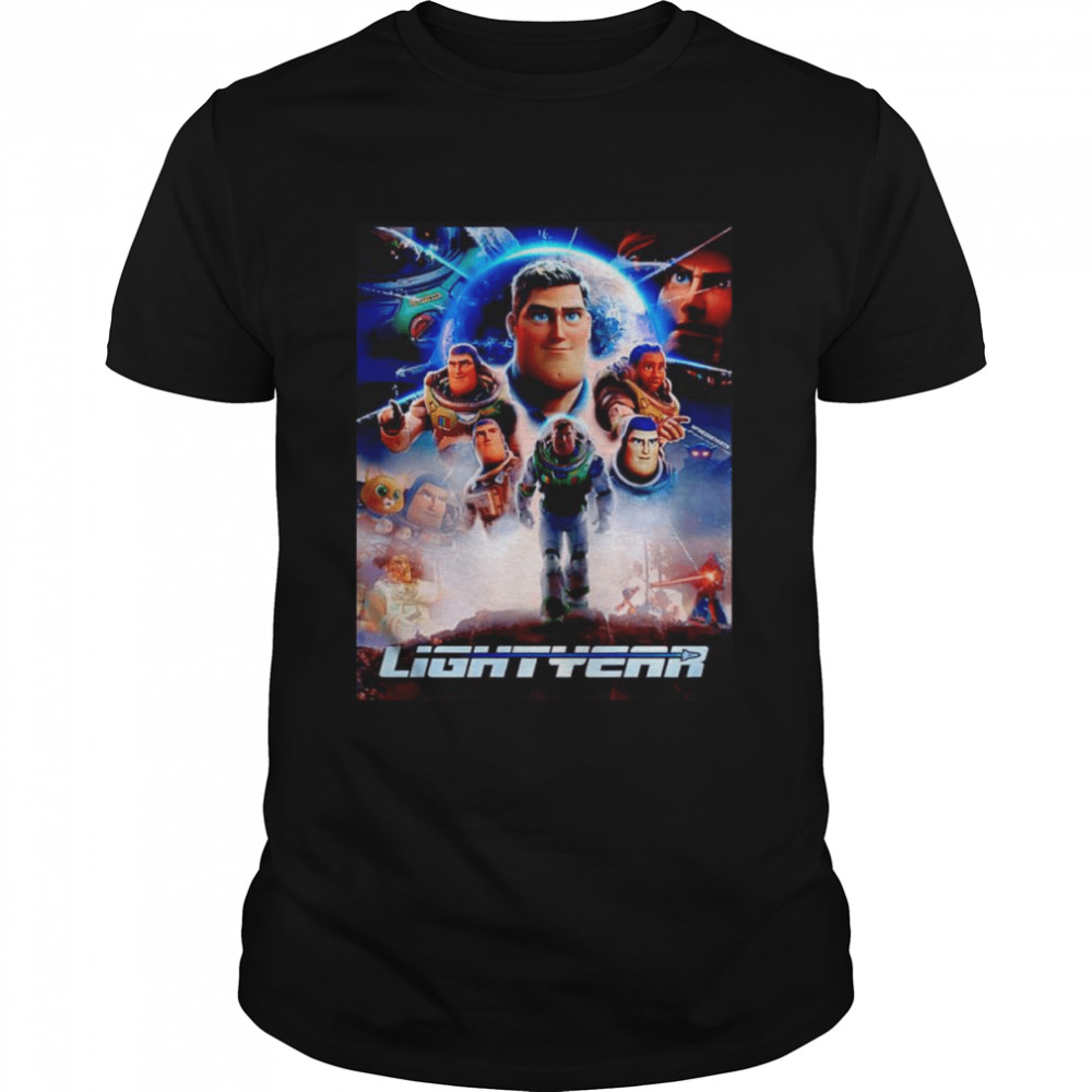 Lightyear Movie Poster Buzz Toy Story Lightyear Disney 2022 Shirt