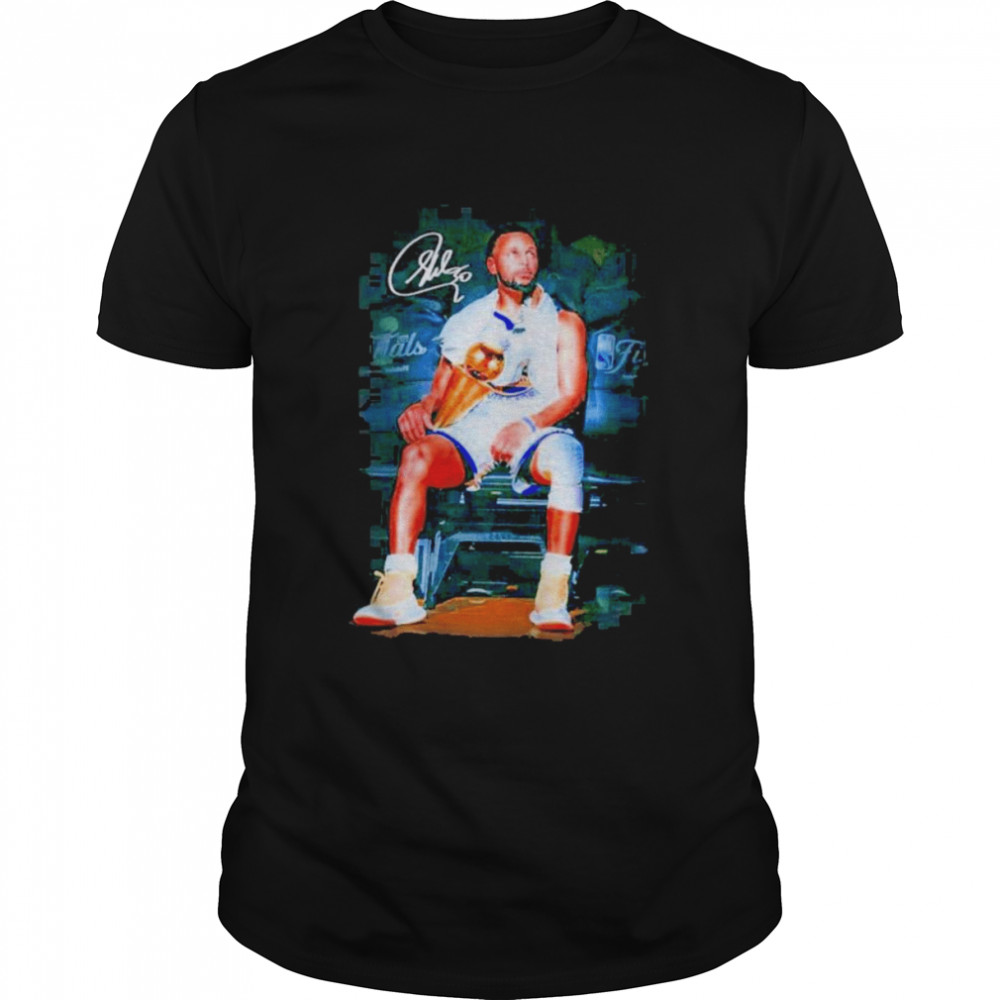 Stephen Curry MVP NBA Finals Champions Signature T-Shirt