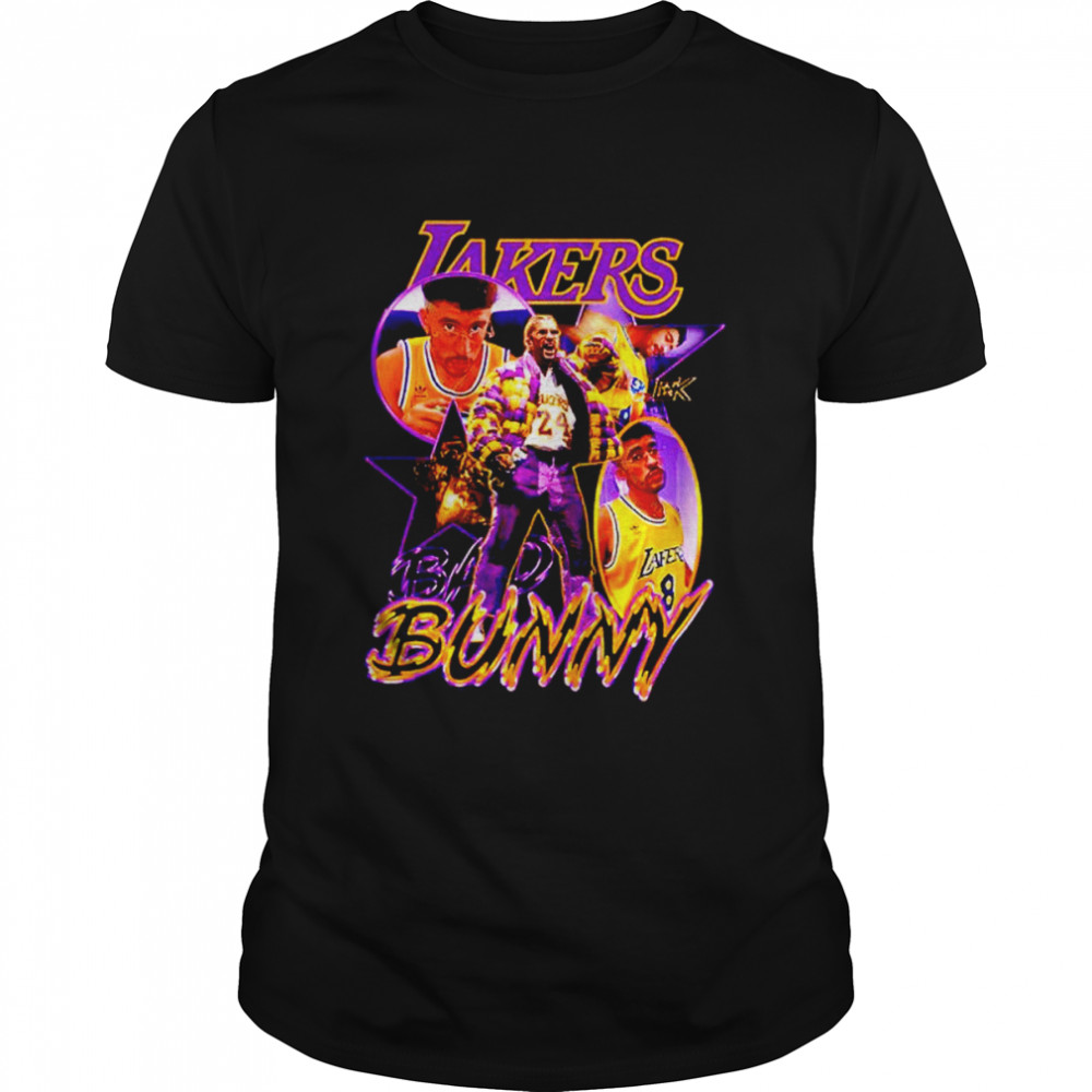 Bad Bunny Lakers vintage shirt