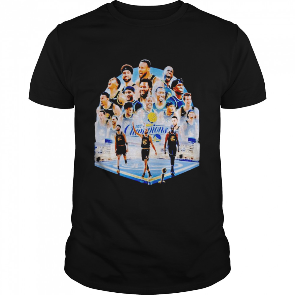 Golden State Warriors Champions Players shirt