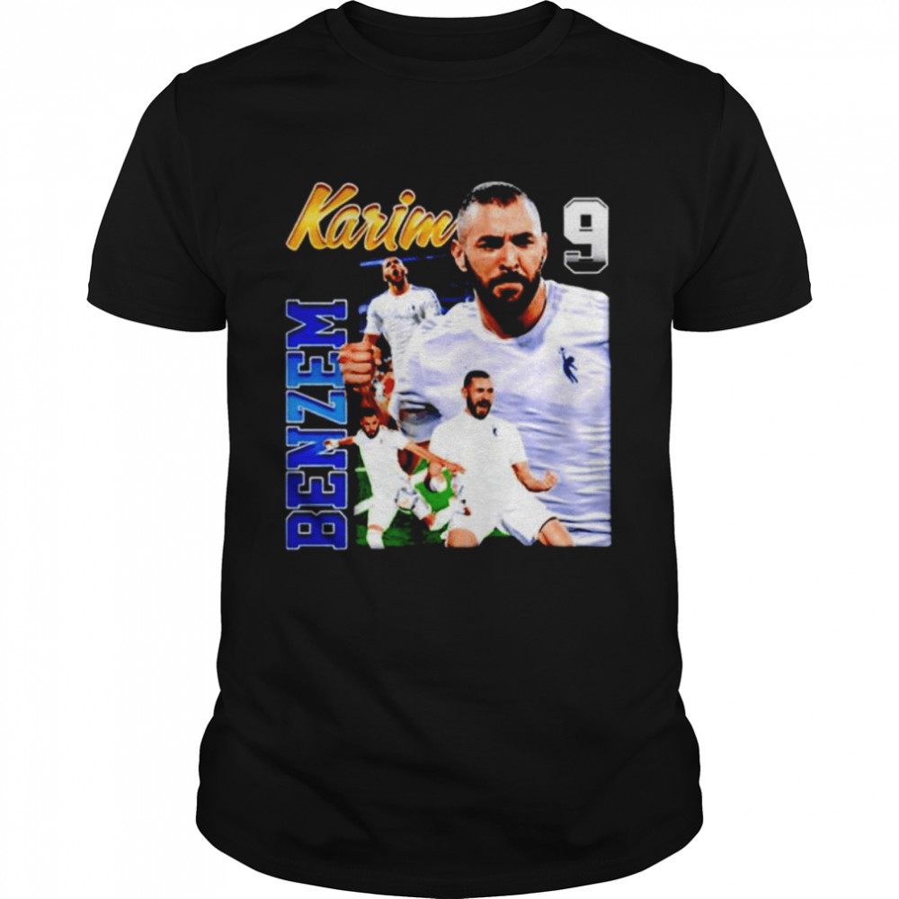 Karim Benzema 9 shirt