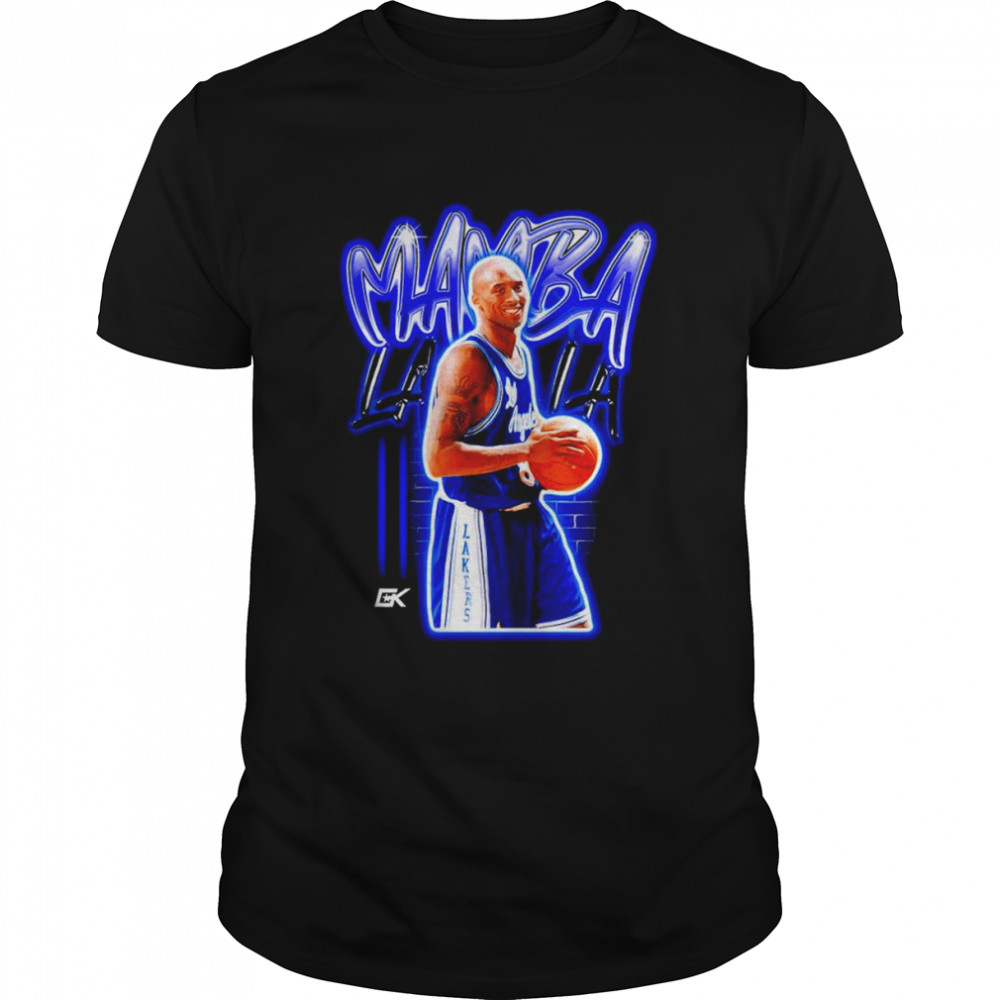 Kobe Bryant Mamba LA Mural shirt