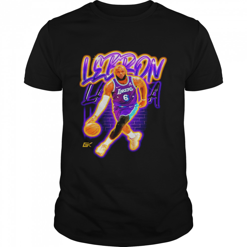 Lebron LA Mural shirt