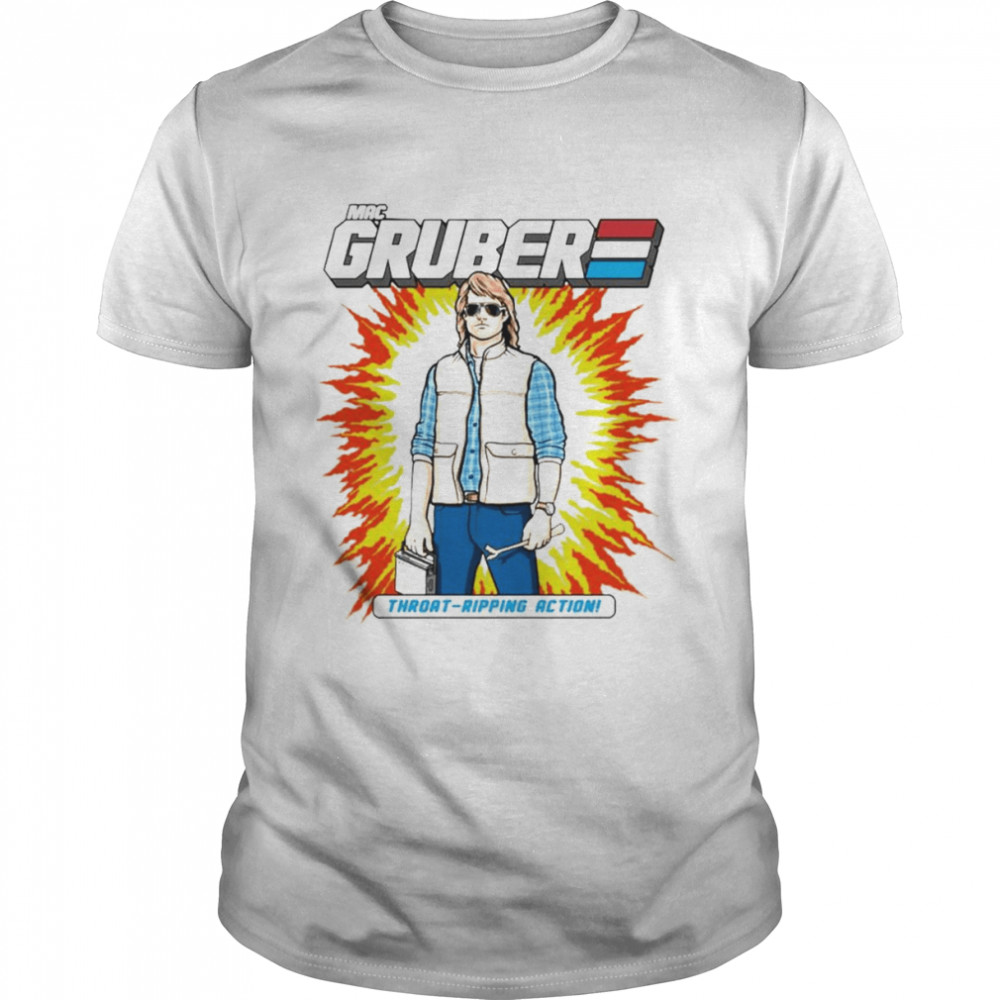 Macgruber Action Figure T-Shirt