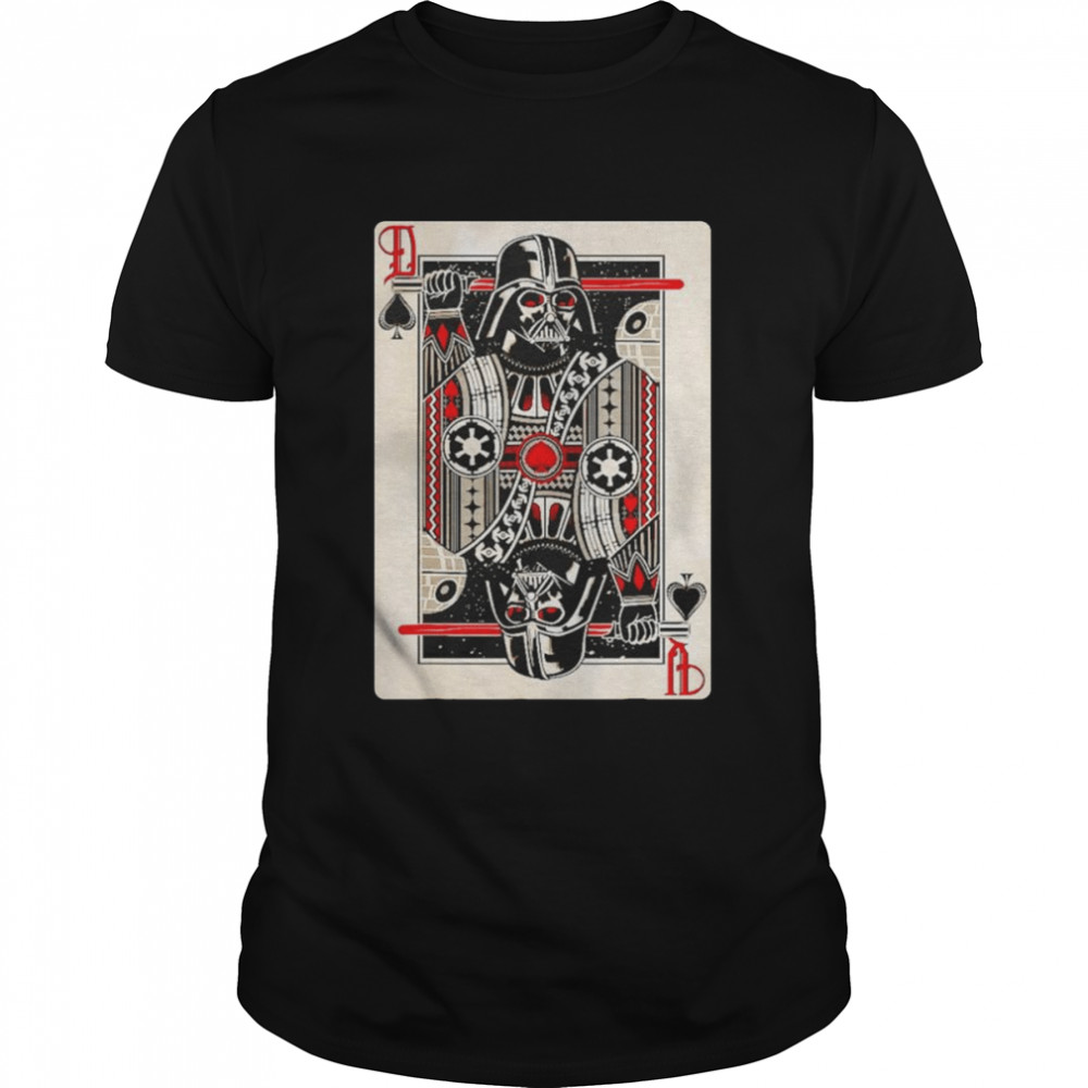 Star Wars Darth Vader King of Spades Graphic shirt