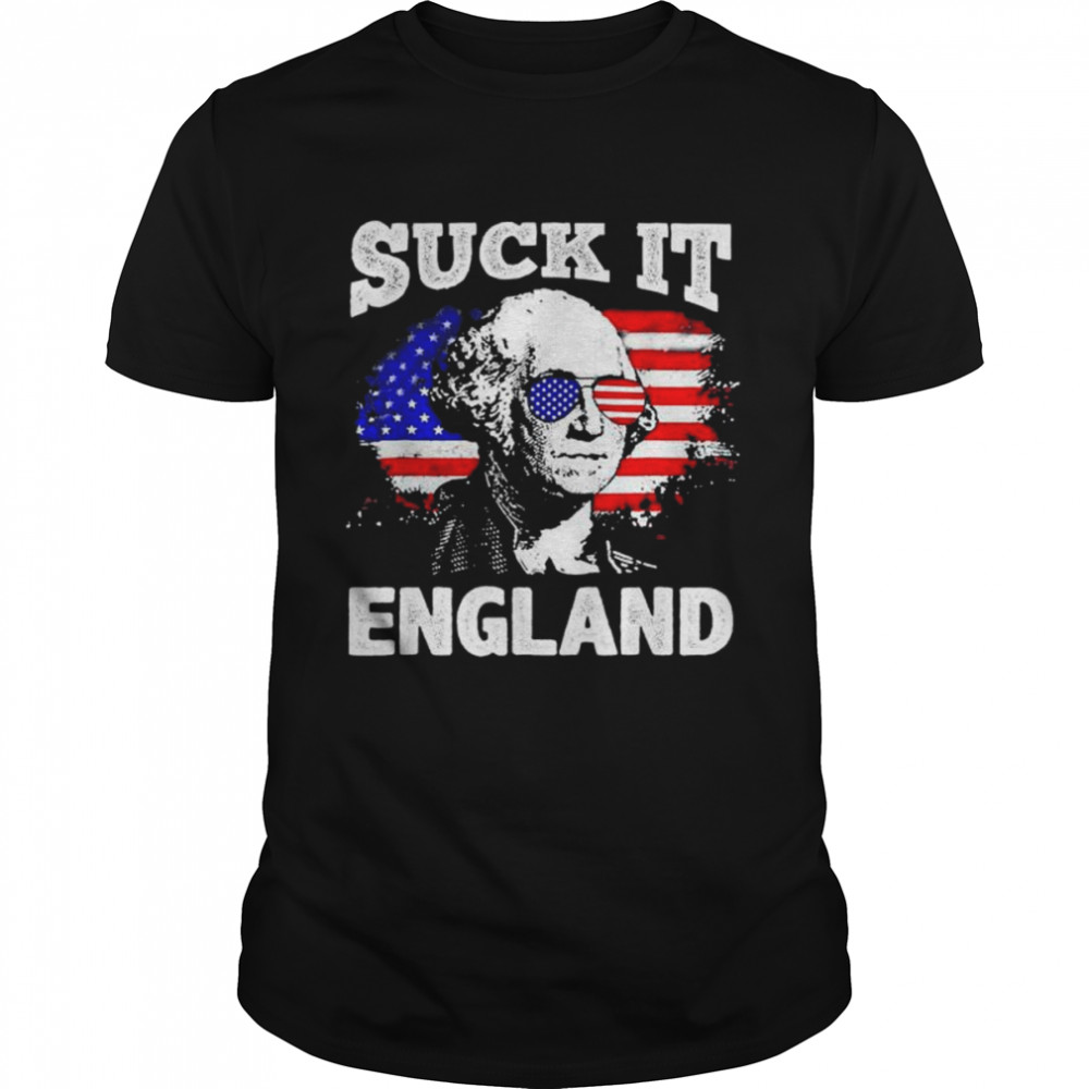 Suck it england 4th of july flag patriotic shirt