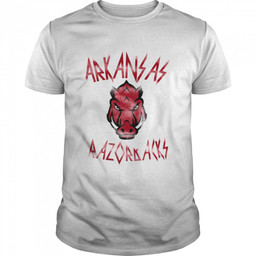 University Of Arkansas Razorbacks Rock Band Shirt