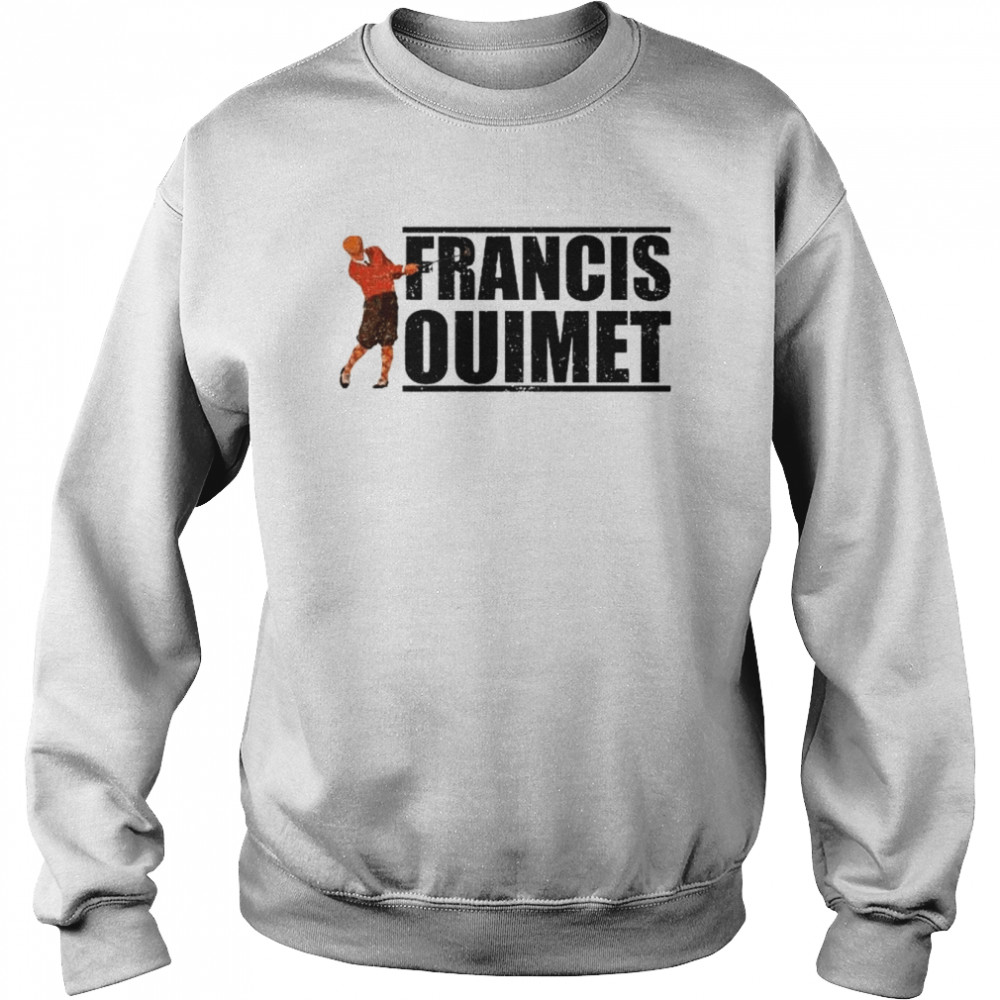 Golf Legend Francis Ouimet  Unisex Sweatshirt