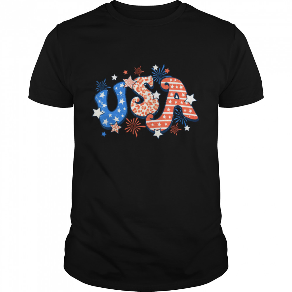 Retro USA Comfort Colors 4th Of July Classic T-Shirt