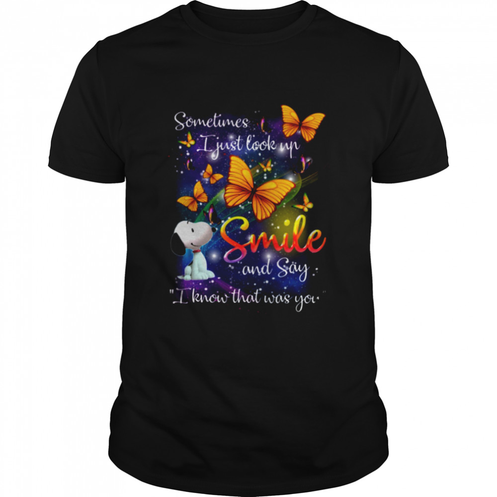 Sometimes I Just Look Up Heaven Classic T-Shirt