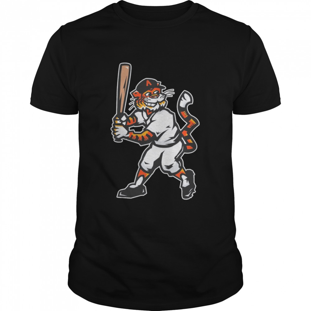 Auburn Tigers Aubie At Bat Shirt