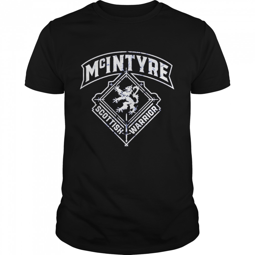 Drew McIntyre Scottish Warrior shirt