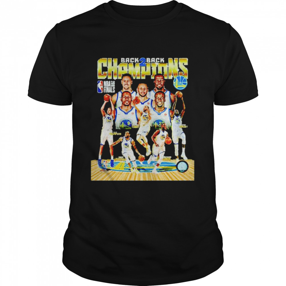 Golden State Warriors Back 2 Champions shirt