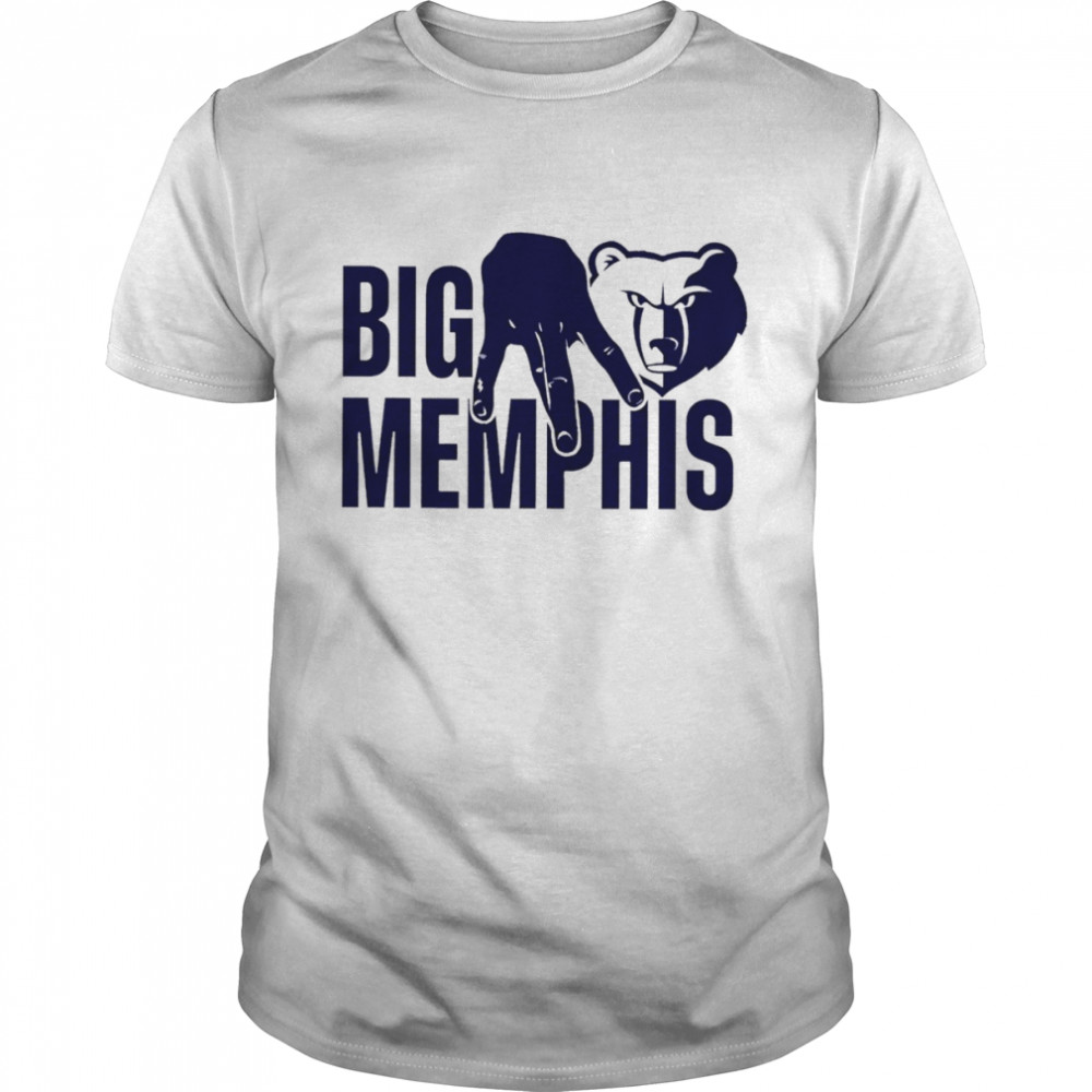 Memphis Grizzlies Big Memphis logo 2022 T-shirt