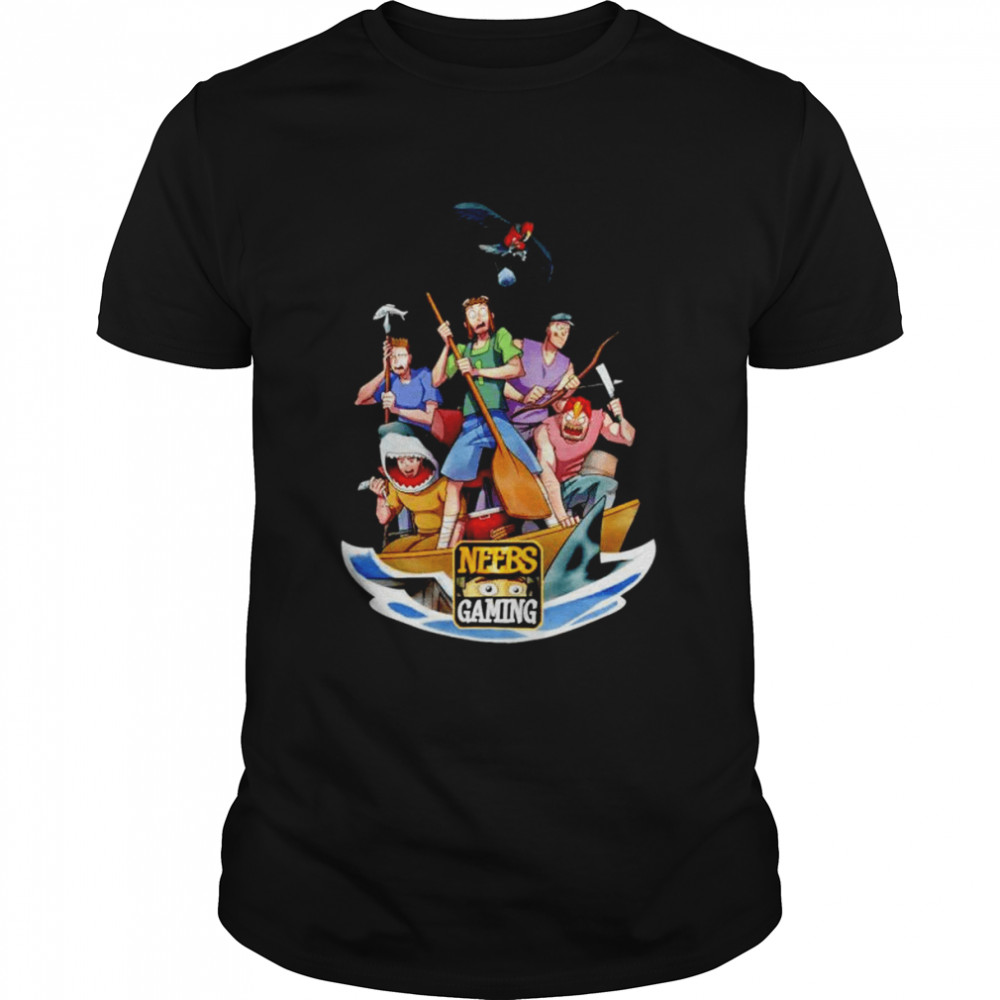 Neebs Gaming the Raft Crew shirt