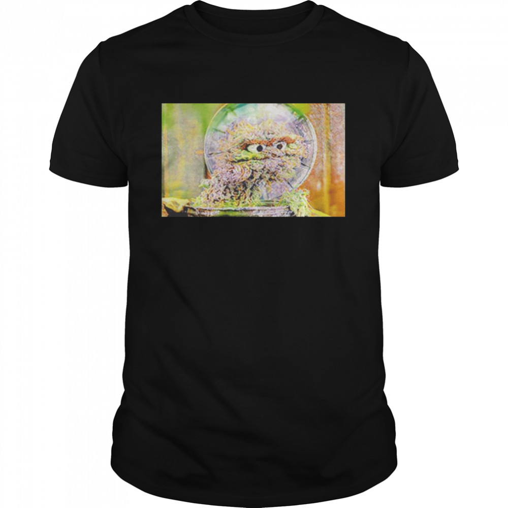 Oscar The Grouch Weed Nug shirt