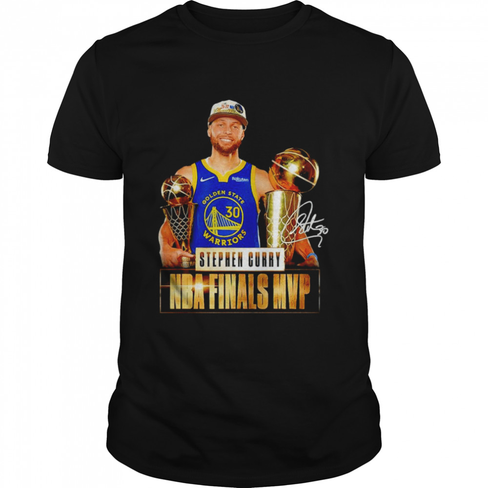 Stephen Curry NBA Finals MVP signature shirt