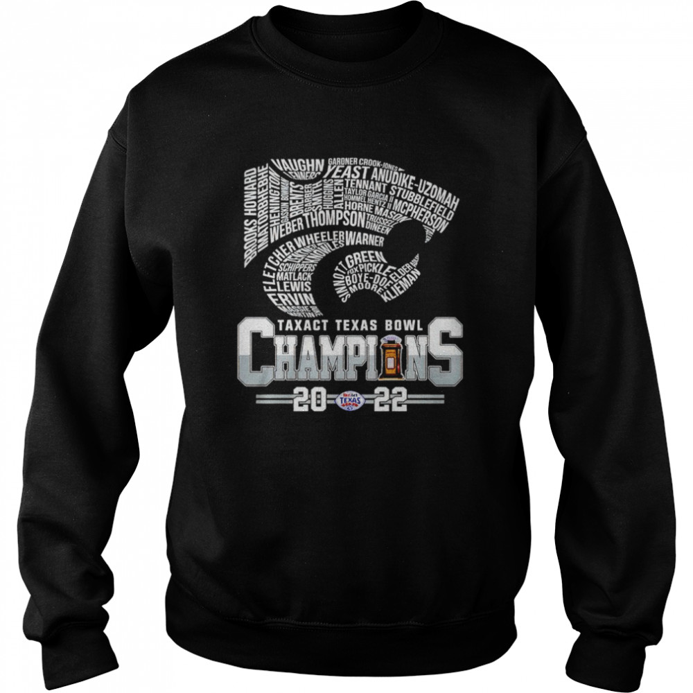 Taxact Texas Bowl Champions 2022 shirt Unisex Sweatshirt