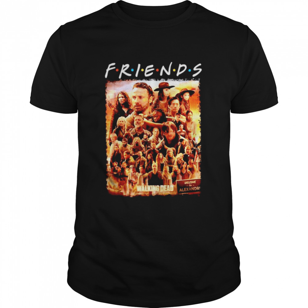 The Walking Dead Friends shirt