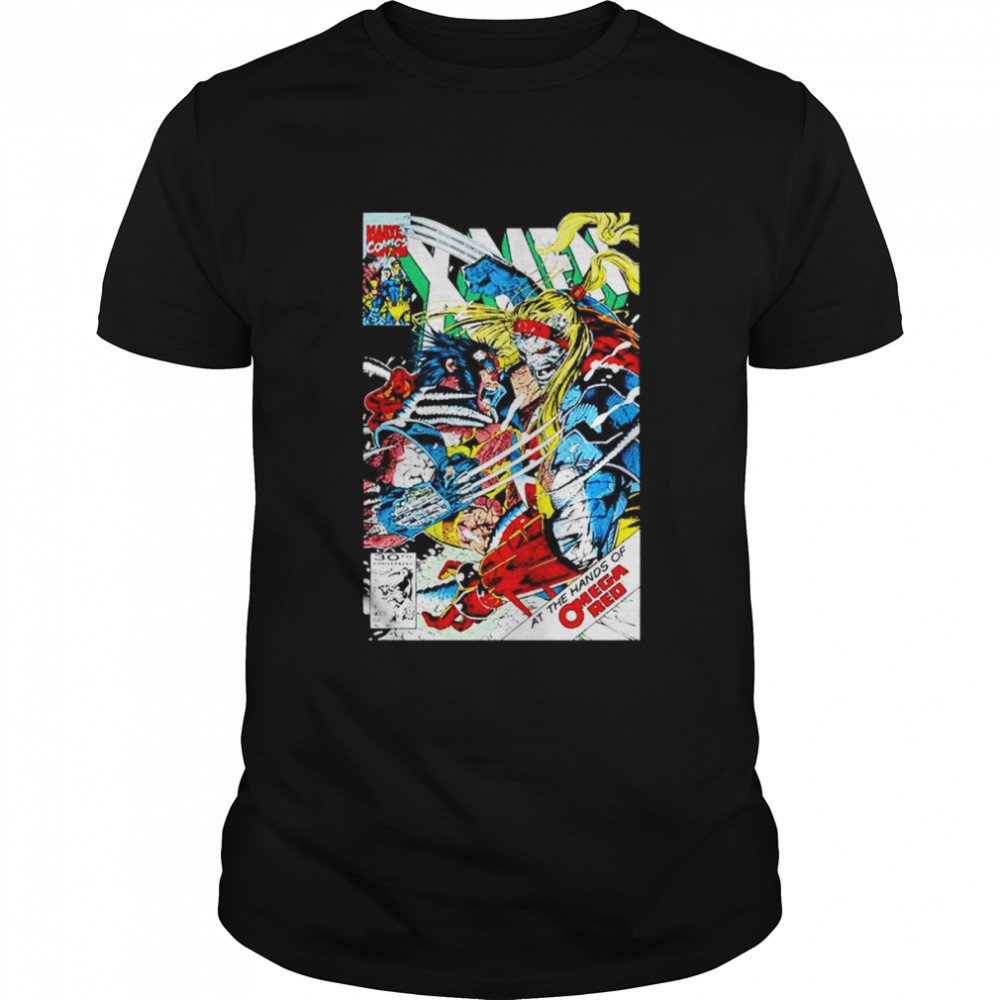 Wolverine Battles Omega Red shirt