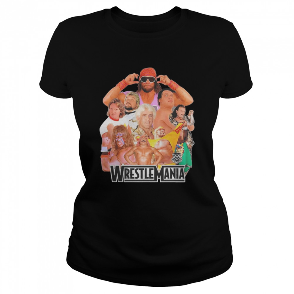 WrestleMania Legends 38 Hulk Hogan The Macho Man  Classic Women's T-shirt