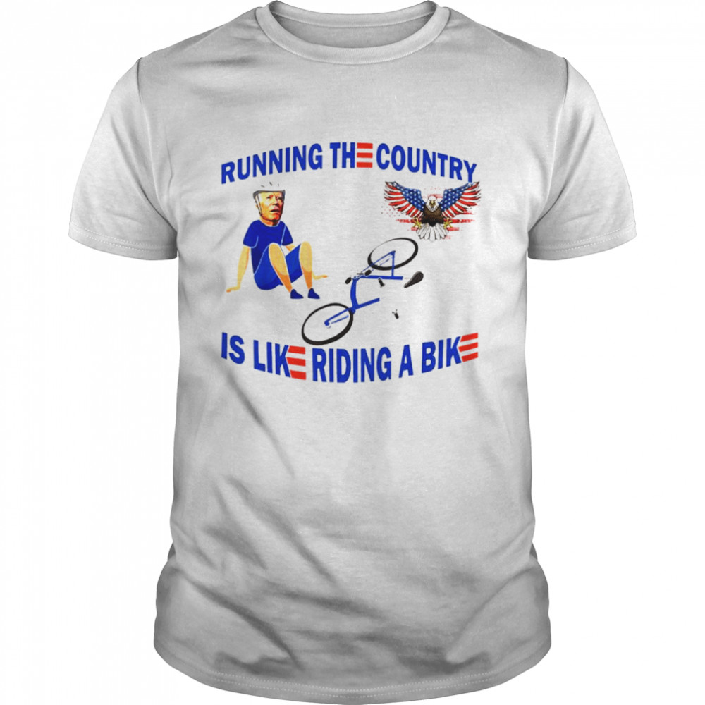 Biden Running The Country Is Like Riding A Bike Shirt