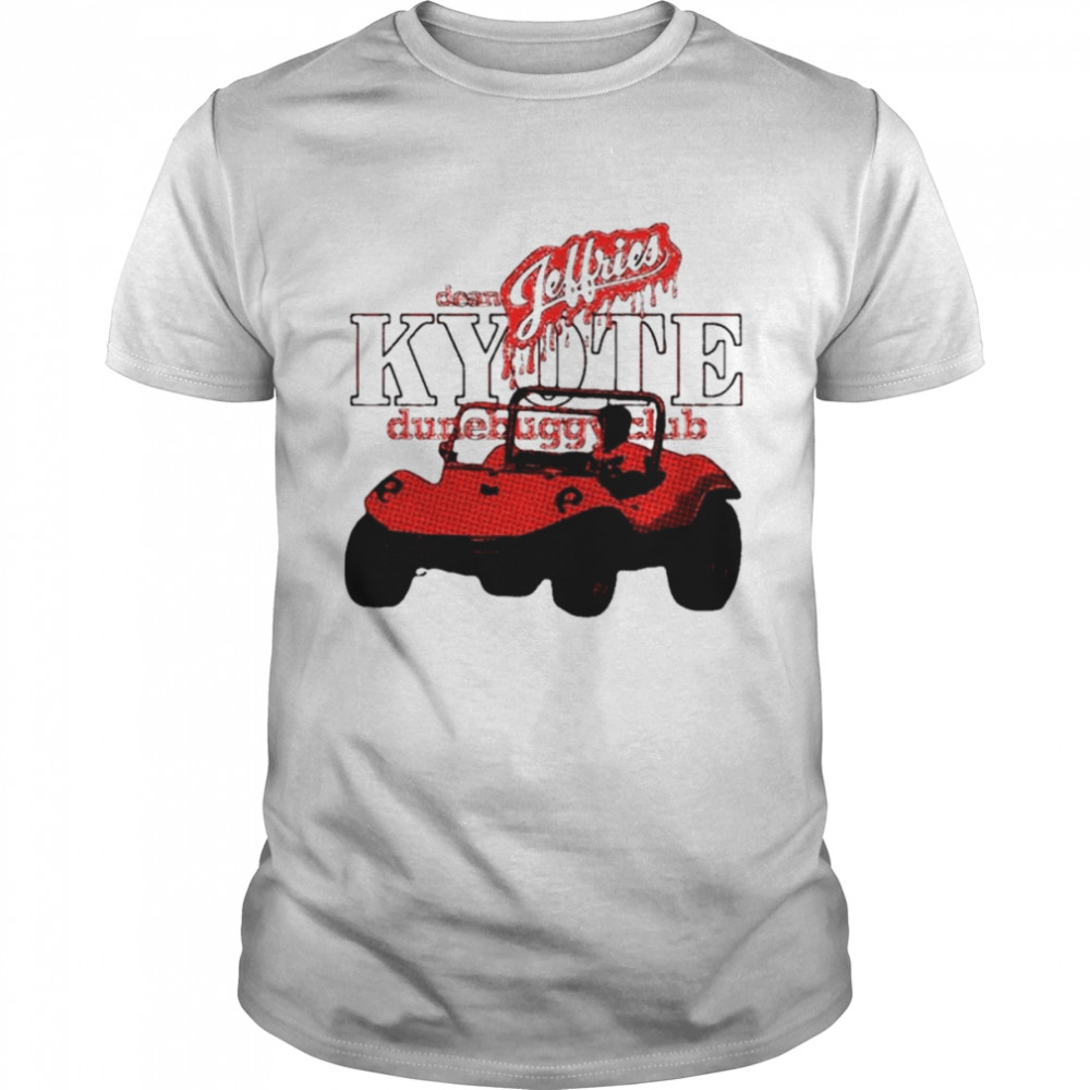 Dean jeffries kyote club red dunebuggy trending shirt