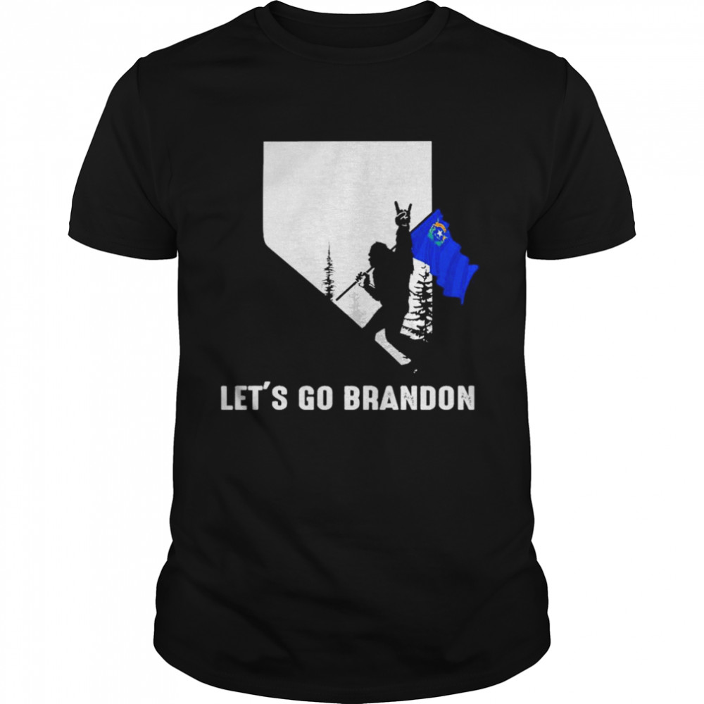 Nevada America Bigfoot Let’s Go Brandon Shirt