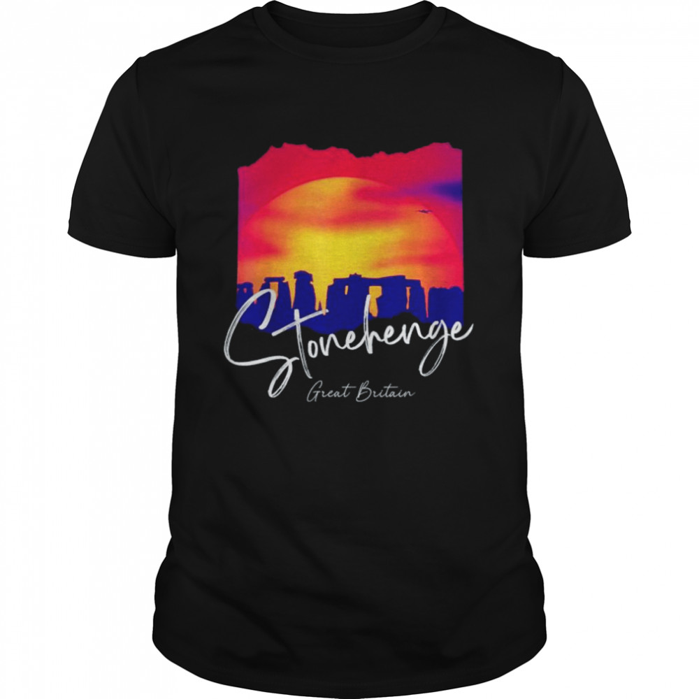 Stonehenge England stonehenge at night great Britain shirt