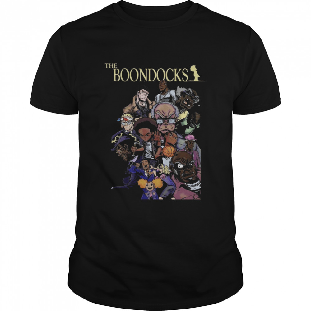 Summary Characters The Boondocks Cartoon shirt