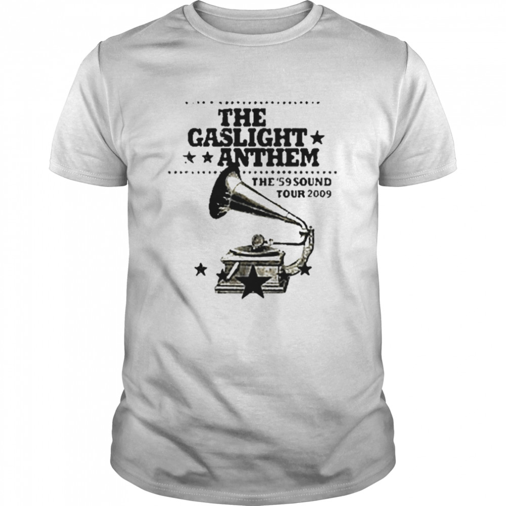 The 59 Sound Tour 2009 The Gaslight Anthem shirt