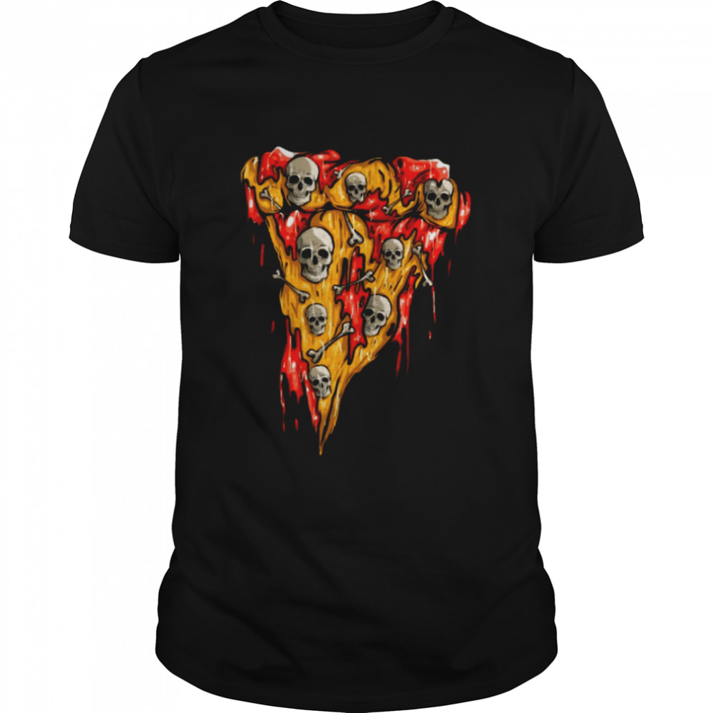 pizza skull T-Shirt