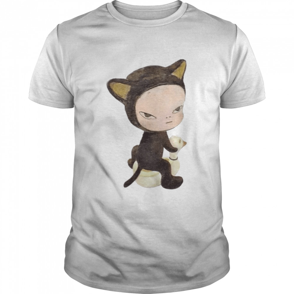 Yoshitomo Nara Harmless Kitty shirt