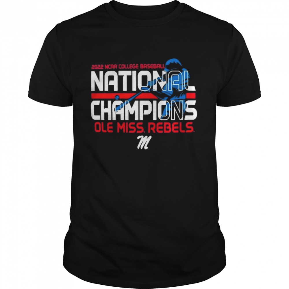 2022 NCAA College Baseball National Champions Ole Miss Rebels  Classic Men's T-shirt