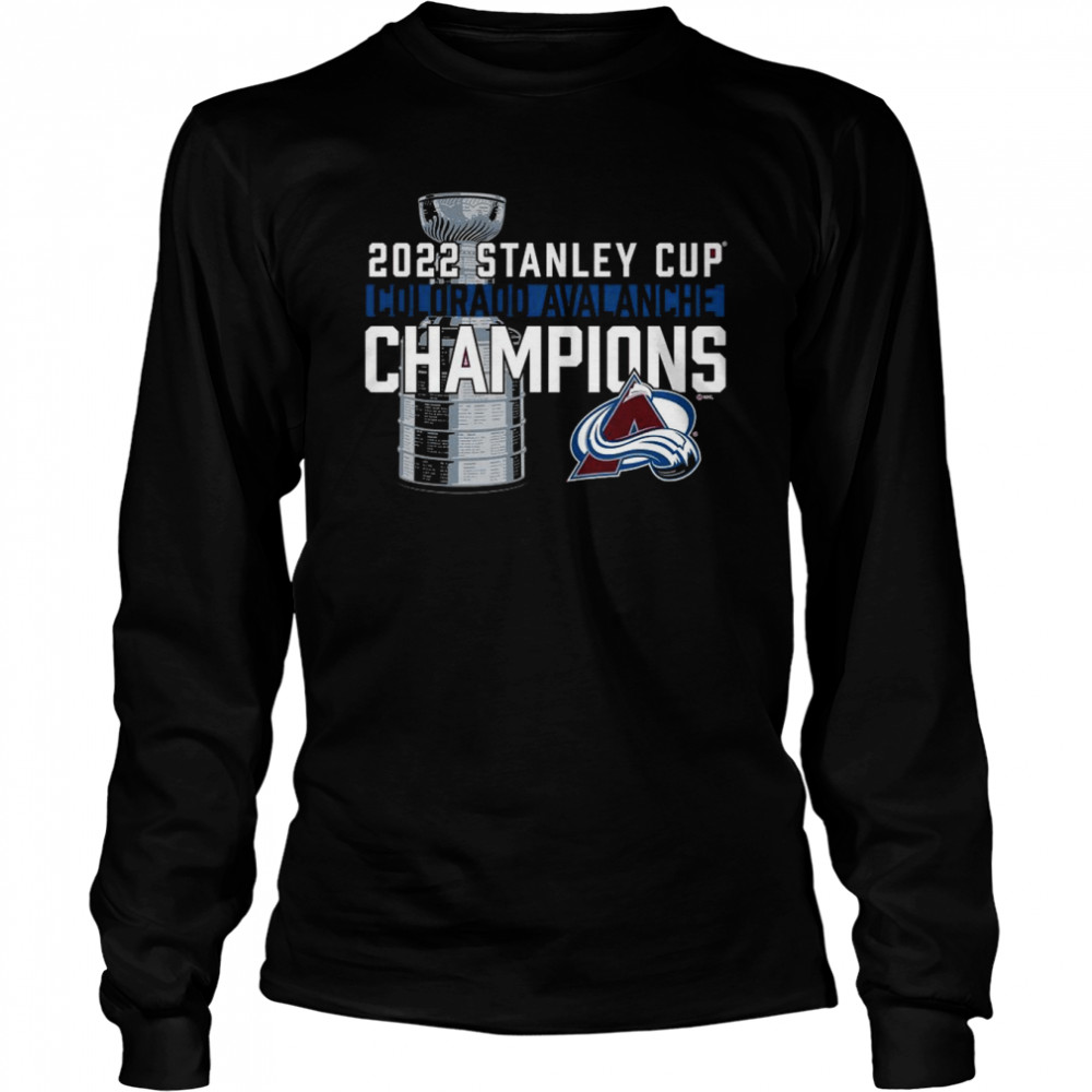 2022 Stanley Cup Champions Colorado Avalanche Winners  Long Sleeved T-shirt
