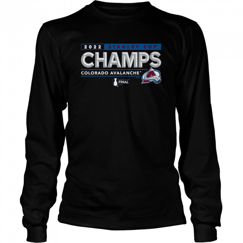 2022 Stanley Cup Champs Colorado Avalanche NHL Final  Long Sleeved T-shirt