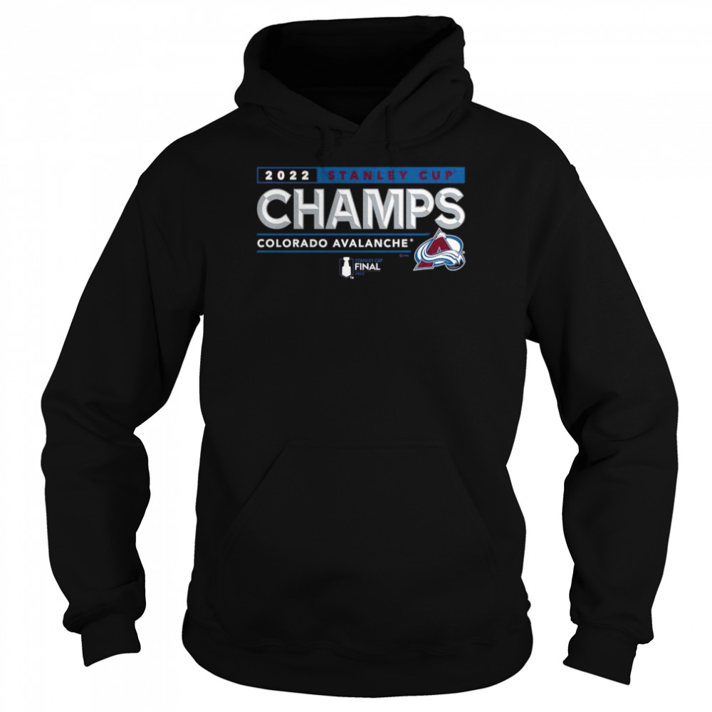 2022 Stanley Cup Champs Colorado Avalanche NHL Final  Unisex Hoodie
