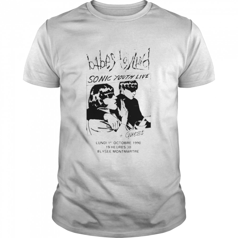 Babes In Toyland Sonic Youth Live T-Shirt