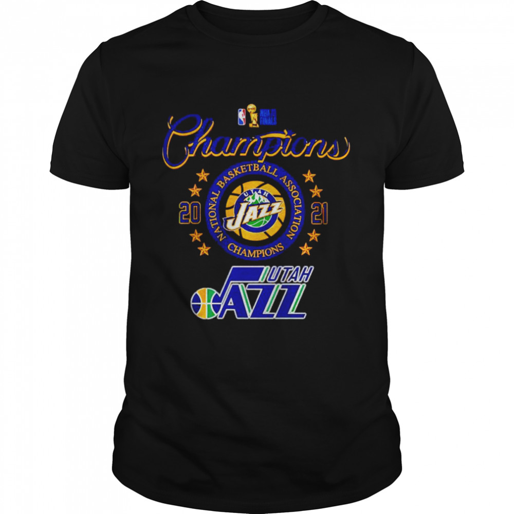 Champions 2021 NBA Finals Utah Jazz shirt