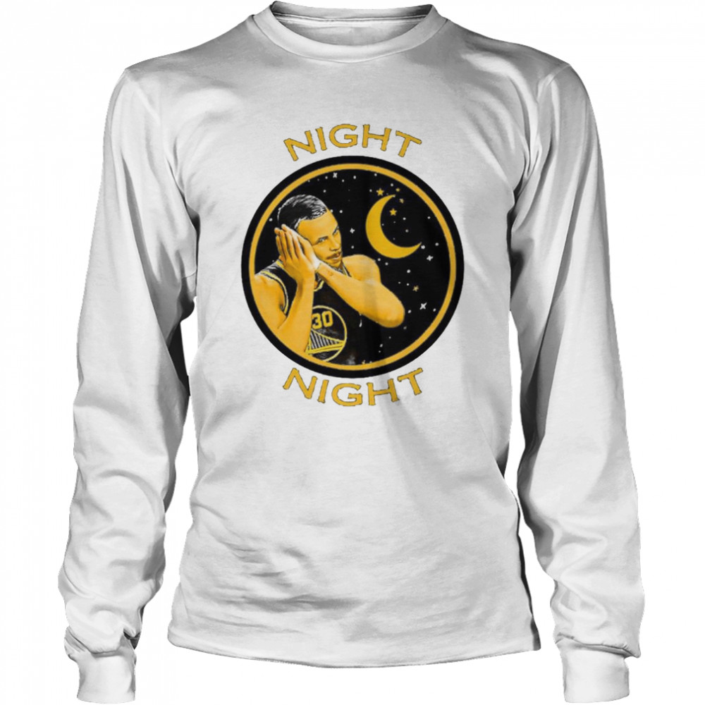 Chef Curry Night Night Funny Art  Long Sleeved T-shirt