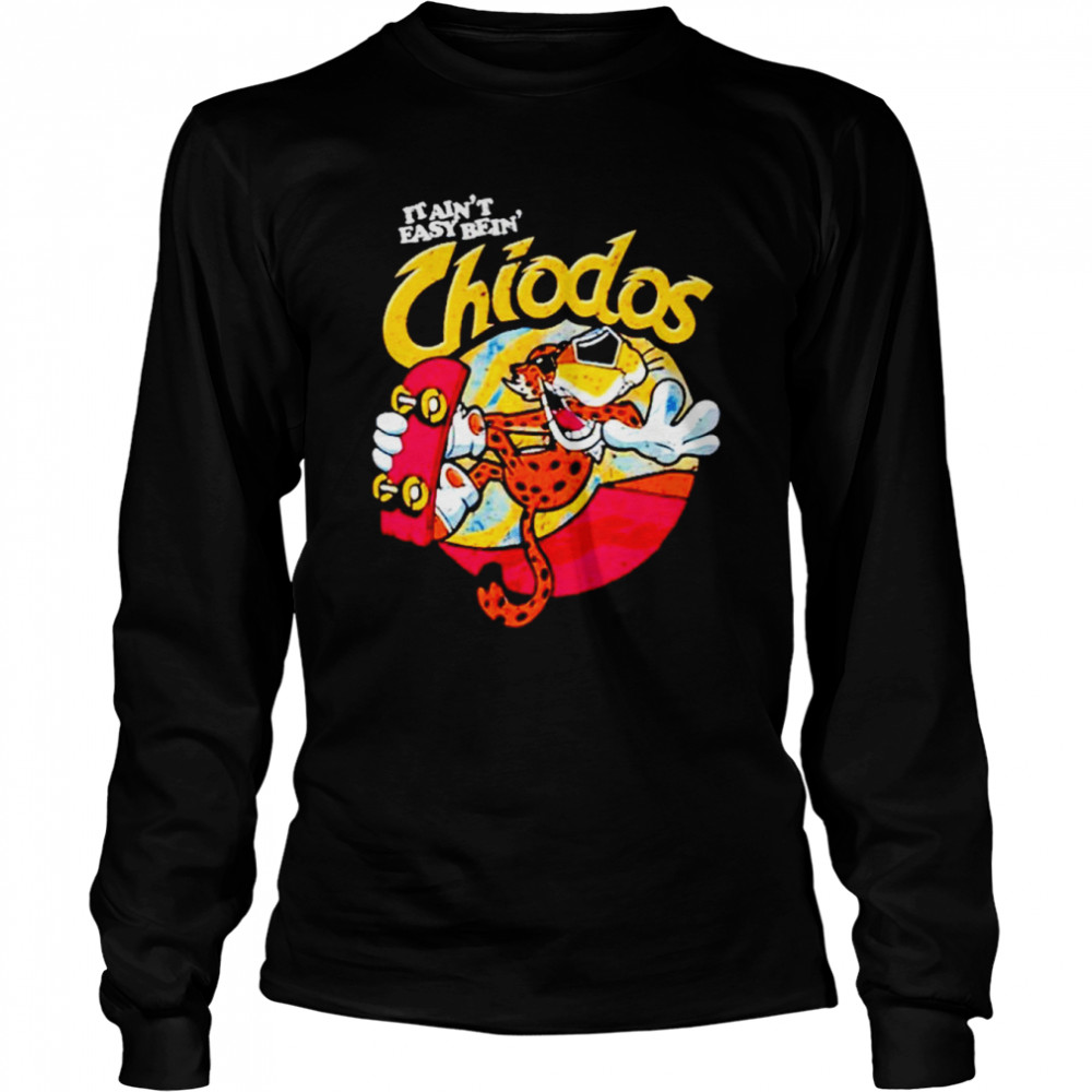 Chiodos it ain’t easy blue shirt Long Sleeved T-shirt