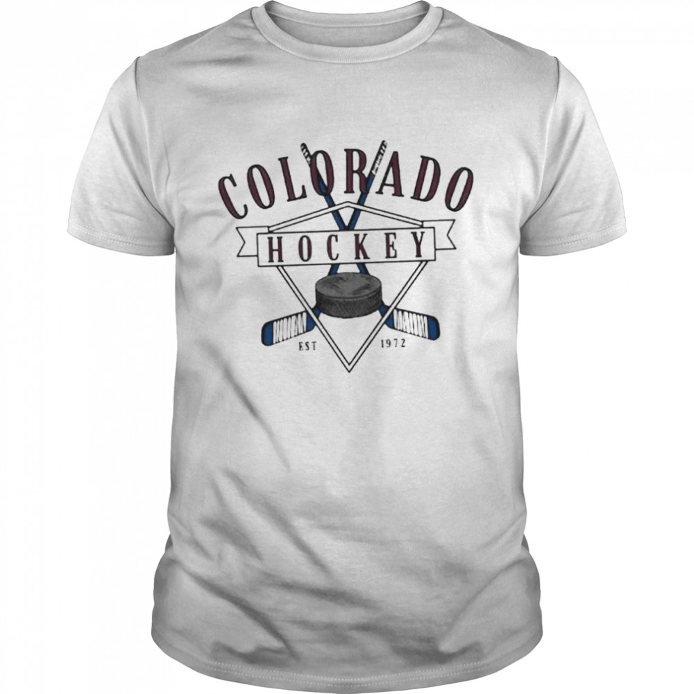 Colorado Hockey Est 1972 Nhl Playoffs 2022 Final Stanley Cup Hockey Shirt