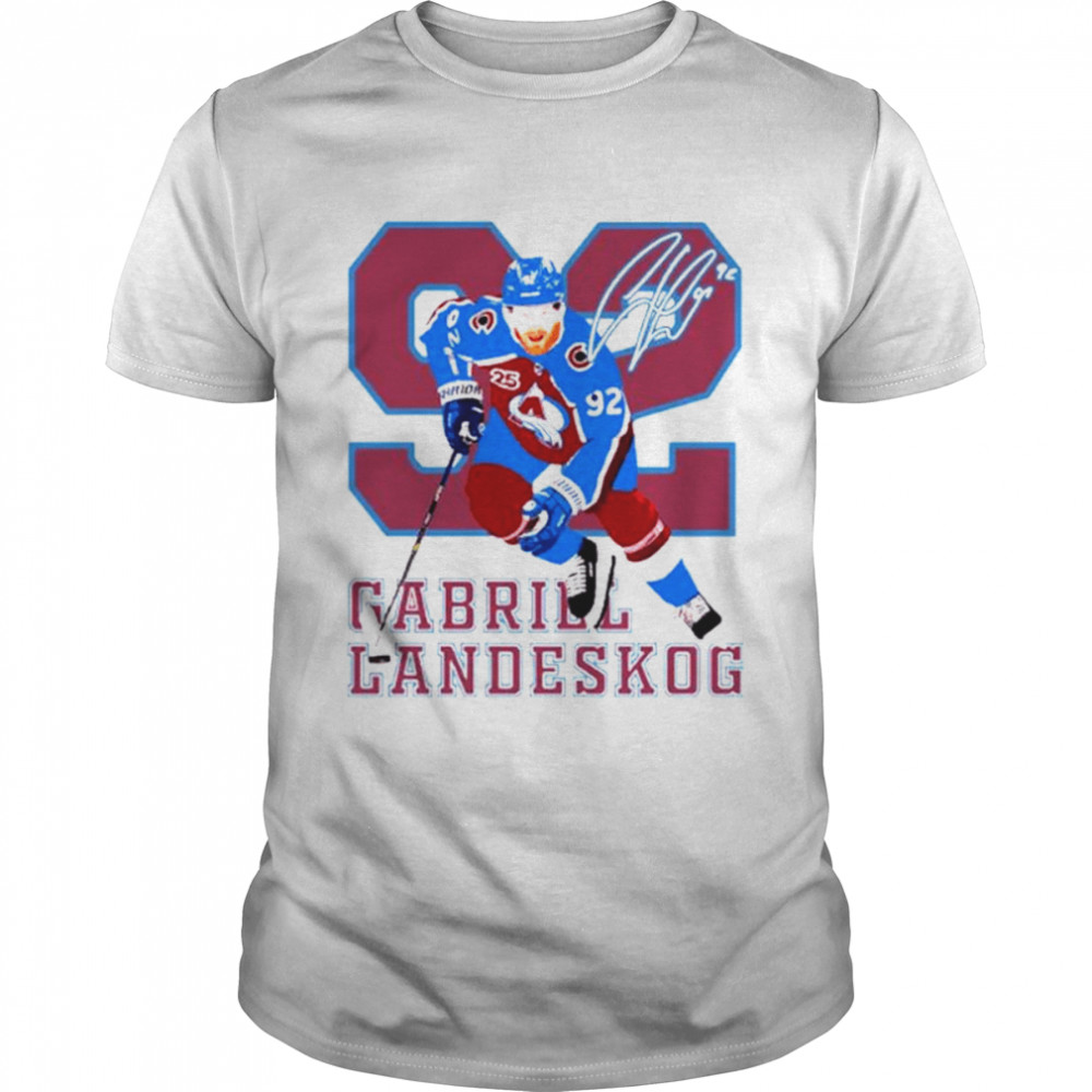 Gabriel Landeskog Colorado Avalanche T-Shirt