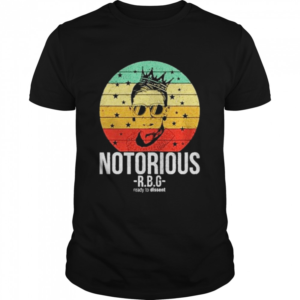 Notorious Rbg Ruth Bader Ginsburg Retro Vintage T-Shirt