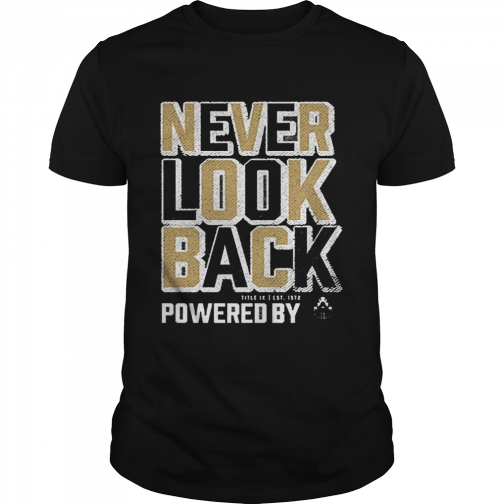 Purdue Boilermakers PoweredBy Never Look Back Acid Wash T-Shirt