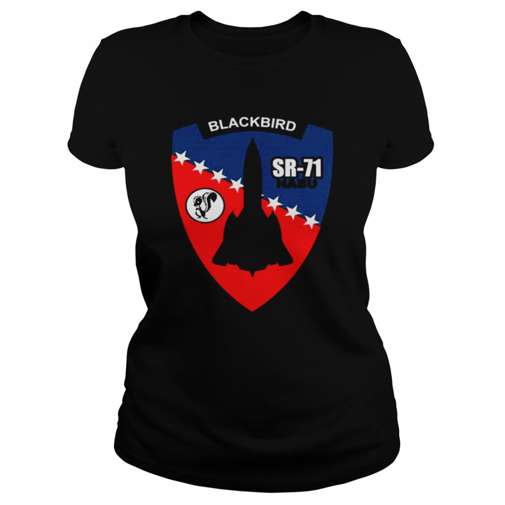 Sr71 Blackbird Habu  Classic Women's T-shirt