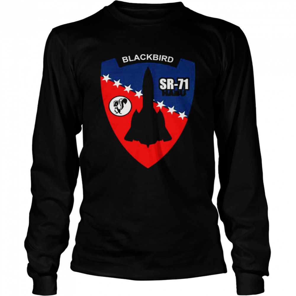 Sr71 Blackbird Habu  Long Sleeved T-shirt